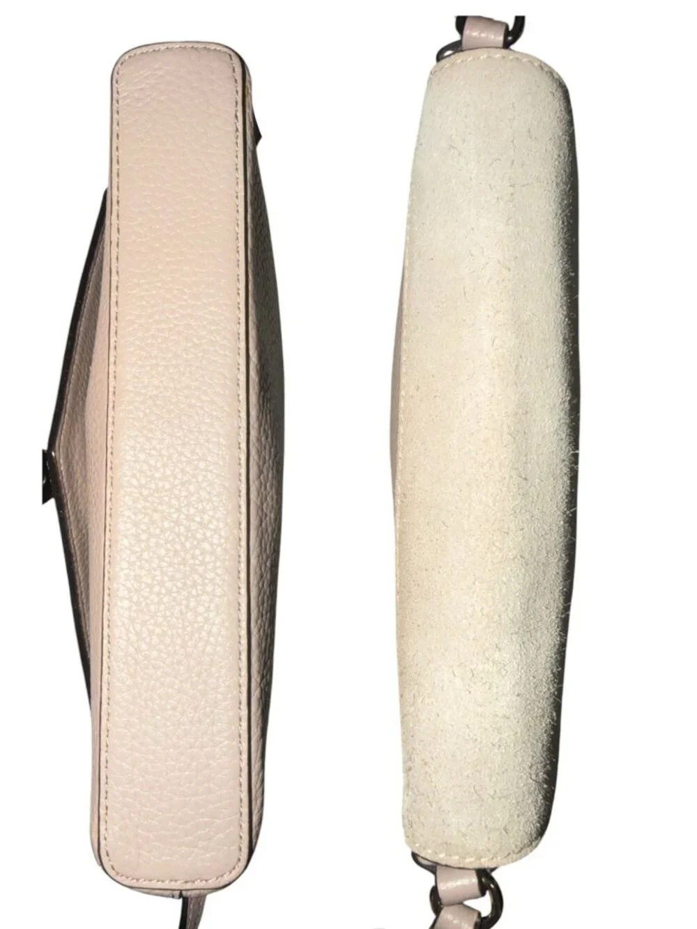 Kate Spade Spencer Court Monday Taupe Suede and Leather Envelope Crossbody Bag - Picture 6 of 10